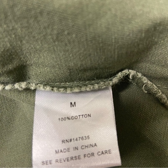 Romeo & Juliet Couture Green Utility Jacket with Gold Stars - Picture 12 of 12